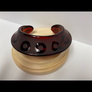Glass Cuff Bracelet